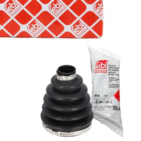 febi Achsmanschette Satz f&uuml;r VOLVO S60 2 S80 2 V60 1 V70 3 vorne radseitig 31367041