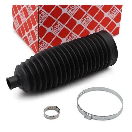 febi 43550 Spurstange Lenkmanschette f&uuml;r BMW 1er F20 F22 3er F30 F32 F25 F26 E70 F15 vorne