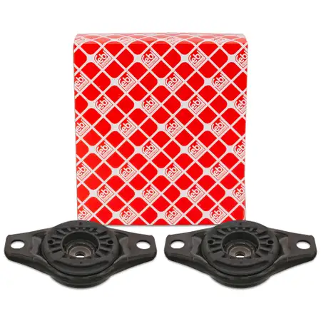 2x febi 46370 Federbeinlager Domlager f&uuml;r FORD Mondeo 4 MK4 S-Max WA6 hinten 1437051