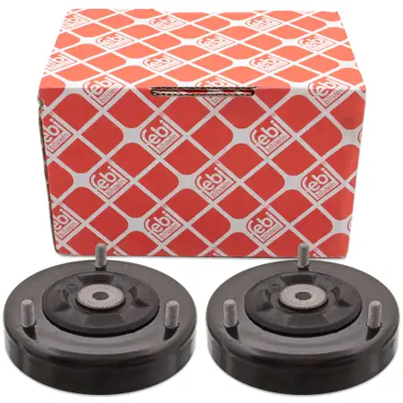 2x febi 08965 Federbeinst&uuml;tzlager Domlager f&uuml;r BMW 5er Limousine hinten 33521091710
