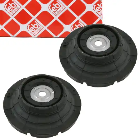 2x febi 23116 Federbeinst&uuml;tzlager Domlager f&uuml;r VW Multivan Transporter T5 vorne 7E0412331