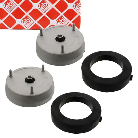 2x febi 102403 Federbeinst&uuml;tzlager Domlager ALU f&uuml;r BMW X5 E70 X6 E71 vorne 31336774738