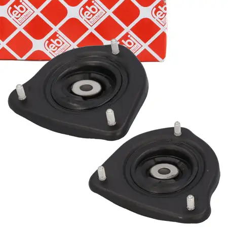 2x febi Federbeinst&uuml;tzlager Domlager f&uuml;r POSCHE 997 3.6/3.8 Carrera / Turbo vorne