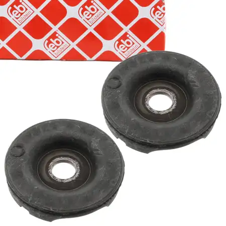 2x febi Federteller f&uuml;r OPEL Movano B RENAULT Master 3 NISSAN NV400 Vorderachse oben