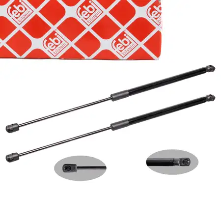 2x febi 101785 Heckklappend&auml;mpfer Gasdruckd&auml;mpfer f&uuml;r AUDI A3 S3 RS Sportback 8V 8V4827552