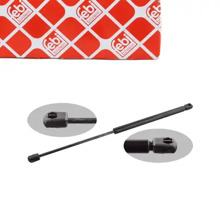 febi 01186 Heckklappend&auml;mpfer Gasfeder D&auml;mpfer Heckklappe f&uuml;r VW Golf 2 191827550