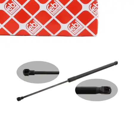 febi Heckklappend&auml;mpfer Gasfeder Gasdruckd&auml;mpfer f&uuml;r SEAT Ibizia 4 5-t&uuml;rig 6J4827550B