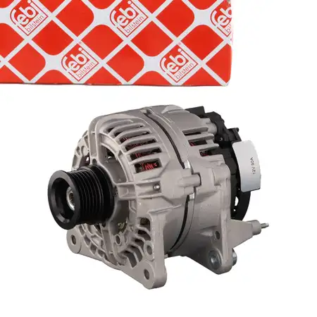 febi Lichtmaschine 12V 90A f&uuml;r AUDI SEAT Ibiza 2-4 SKODA Octavia 1 Golf 4 Polo 3-5 Caddy