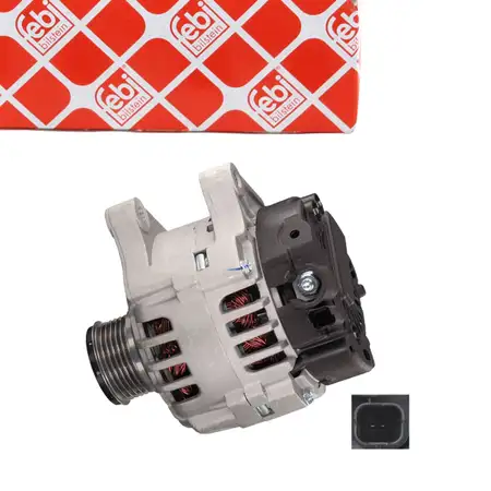 febi Alternator 12V 90A 120A for CITROEN Berlingo C5 1 2 3 PEUGEOT 206 306 307 406 407