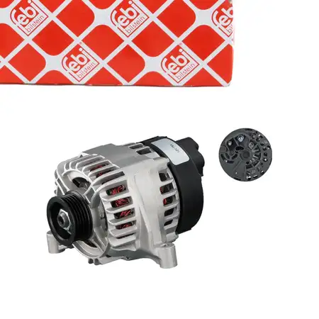 febi Lichtmaschine 12V 70/75A f&uuml;r FIAT Panda Punto Doblo ALFA ROMEO Mito LANCIA Ypsilon