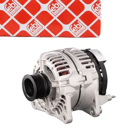 febi Lichtmaschine 12V 120A f&uuml;r AUDI A3 8L SEAT Leon SKODA Octavia 1 VW Golf 4 T5 Polo 9N