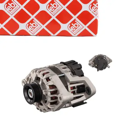 febi Lichtmaschine Generator 12V 105A 70A f&uuml;r Opel Astra G H Corsa C Combo Zafira Meriva