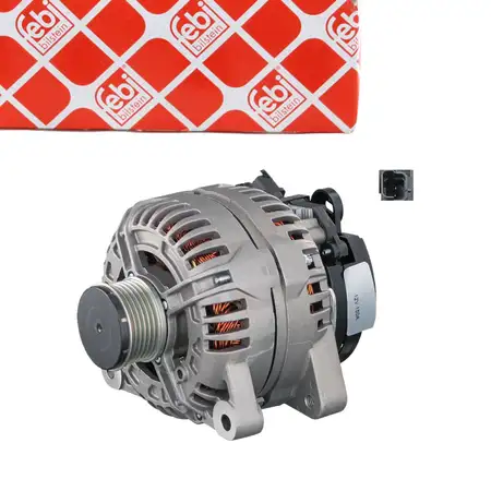 febi Lichtmaschine 12V 150A f&uuml;r CITROEN Berlingo Jumpy 1 2 C3 1 2 C4 PEUGEOT 206 307 207