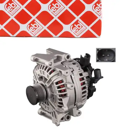 febi 101533 Lichtmaschine Generator Autogenerator 12V 200A f&uuml;r MERCEDES W211 S211 W220