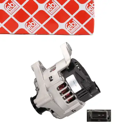 febi 101546 Lichtmaschine 12V 120A f&uuml;r BMW 3er E46 5er E39 7er E38 X5 2.0-3.0D 12312247389