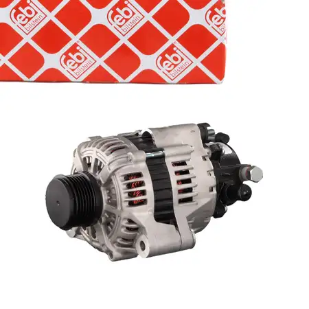 febi Lichtmaschine 12V 120A f&uuml;r HYUNDAI Elantra 3 Tucson KIA Carens 2 Cerato 2 1 2.0D
