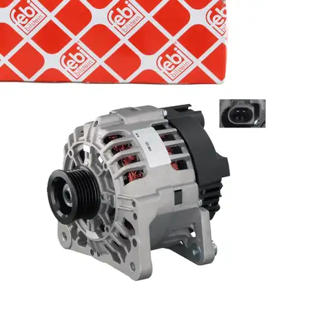 febi Lichtmaschine 12V 90A f&uuml;r SEAT IBIZA 3 4 SKODA Fabia 1 2 Roomster Rapid Fox 5 1.2