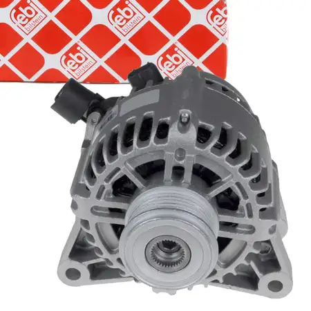 febi Lichtmaschine Generator Autogenerator 12V 80A f&uuml;r FORD Fiesta 5 Fusion MAZDA 2 1.4