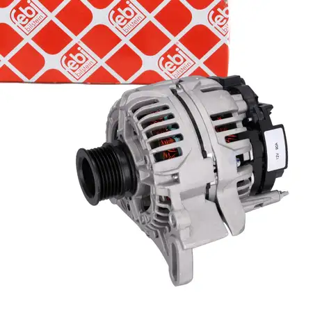 febi Lichtmaschine Generator 12V 90A f&uuml;r VW Golf 4 Polo 3 Passat B5 SEAT Ibiza 2 3 4 Leon