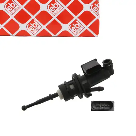 febi 34834 Geberzylinder Kupplungszylinder f&uuml;r VW Passat B6 Tiguan 5N AUDI 8U 3C0721388J