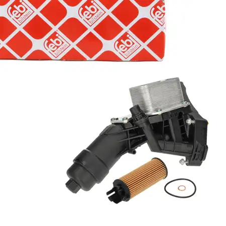 febi &Ouml;lk&uuml;hler + Filter + Geh&auml;use f&uuml;r BMW 1er 3er 4er 5er X3 X4 B38/48 B37/47 11428596283