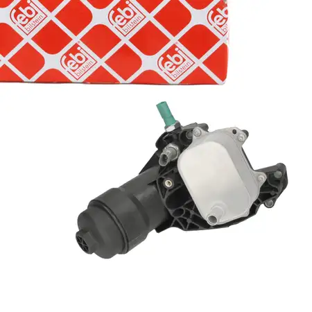 FEBI 194031 &Ouml;lk&uuml;hler + &Ouml;lfilter + Geh&auml;use AUDI A4 B9 A5 F5 A6 C7 Q5 FY 2.0 TDI 03N115389M