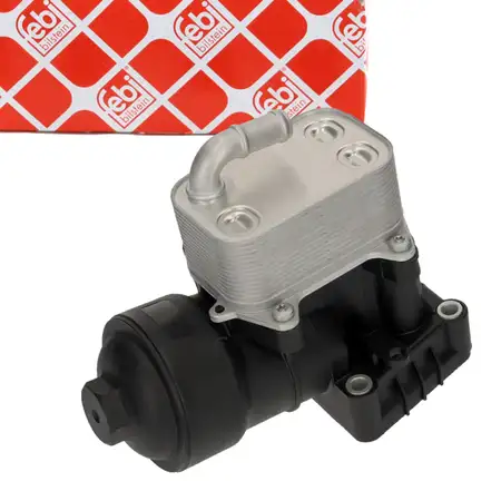 febi 196353 &Ouml;lk&uuml;hler &Ouml;lfilter + Geh&auml;use f&uuml;r AUDI A6 C7 2.0 TDI 3L115389J