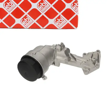 febi &Ouml;lfilter + Geh&auml;use f&uuml;r MERCEDES W203 W204 W211 W212 W213 3.0 OM642 6421801410