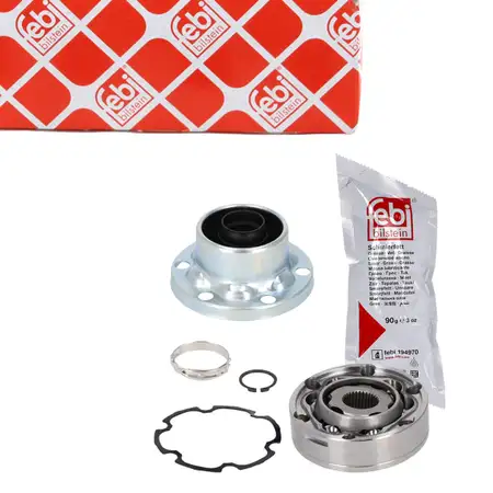 febi Gelenkscheibe f&uuml;r BMW X3 E83 3.0 sd / xDrive M57 hintere Gelenkwelle an Differential