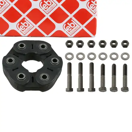 febi 40928 Hardyscheibe Gelenkscheibe f&uuml;r PORSCHE Cayenne (9PA) (92A) VW Touareg (7L)