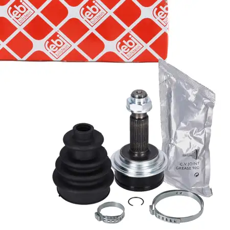 febi 185122 Antriebsgelenk Gelenksatz f&uuml;r TOYOTA Yaris P9 1.0 VVT-i bis 02.2007 radseitig