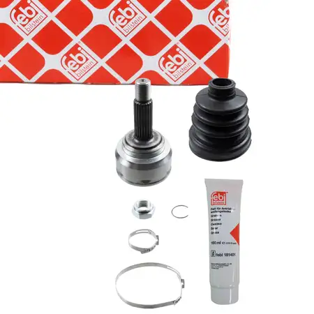 febi 186060 Antriebsgelenk Gelenksatz f&uuml;r VW Caddy 2 SKODA Felicia 1 2 vorne radseitig