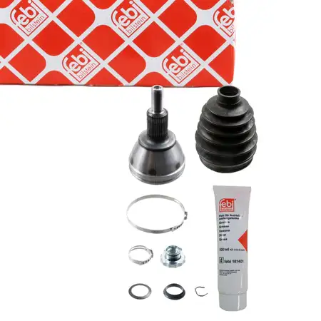 febi 186071 Antriebsgelenk Gelenksatz f&uuml;r VW Fox 1.2-1.4 Polo 4 1.9 SDI vorne 6QE498099B
