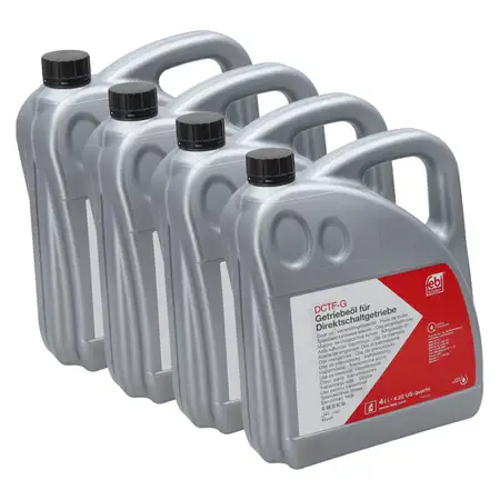 16L febi 196735 DCTF-G Getriebe&ouml;l f&uuml;r MB 239.21/22 BMW DCTF 2 VW G053013M2 Ford F-DC