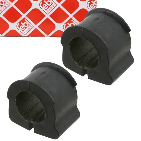 2x febi 14716 Stabilisatorlager f&uuml;r VW Golf 4 Bora AUDI 8L1 SEAT Leon SKODA 2 vorne