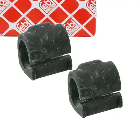 2x febi 27446 Stabilisatorlager f&uuml;r DACIA Dokker Sandero Logan Vorne innen 6001547140