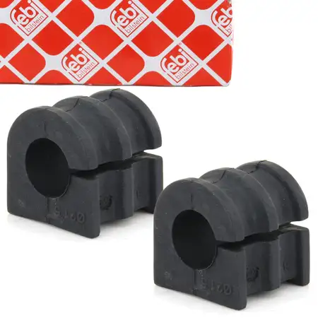2x febi Stabilisatorlager f&uuml;r RENAULT Clio 4 Grand/Scenic 2 vorne 7701059966