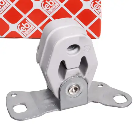 febi 103491 Halter Auspuff Schalld&auml;mpfer f&uuml;r AUDI Q7 4L TOUAREG 3.0-4.2 TFSI hinten rechts