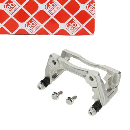 febi Brake Caliper Mount for RENAULT Clio 3, 4, Kangoo, Zoe, DACIA Logan, Dokker (front)