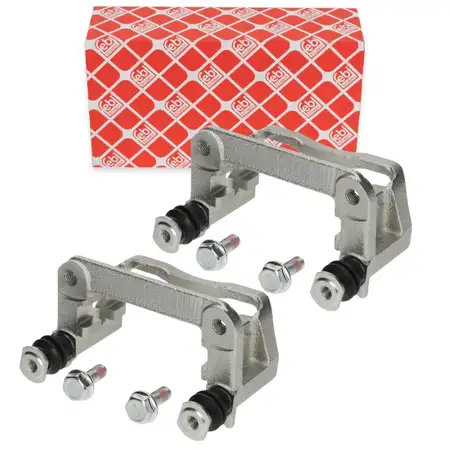 2x febi 199476 Halter Bremssattel f&uuml;r MERCEDES A-Klasse W168 Vaneo 414 hinten 1684201515