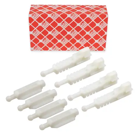 4x febi 185325 Einstellschraube Hauptscheinwerfer f&uuml;r BMW 5er E39 bis 08.2000 63120027924