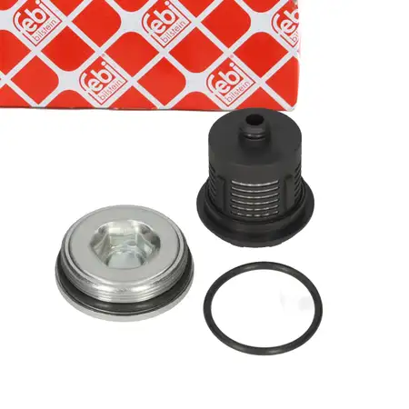 febi 180085 Hydraulikfilter Haldex Kupplung f&uuml;r VW Golf 5 Passat B6 T5 A3 8P 02D598574