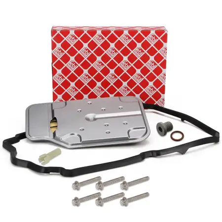 febi Getriebefilter Satz f&uuml;r MERCEDES W203 W204 W211 W212 W463 W164 W166 7-GANG 722.9