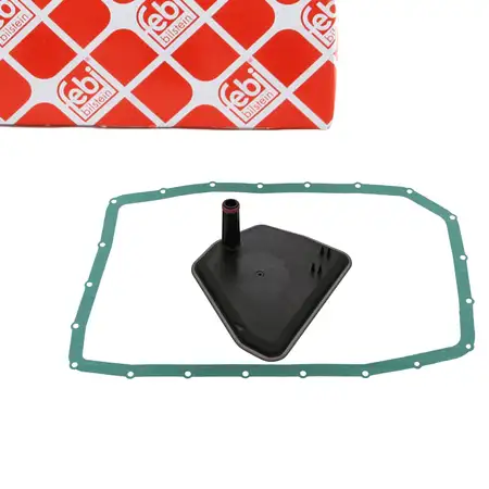 febi 100399 Getriebefilter + Dichtung Satz f&uuml;r BMW 7er E65-67 X3 E83 X5 E53 6HP26 6HP32