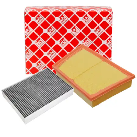 febi Innenraumfilter + Luftfilter f&uuml;r LAND ROVER Discovery Sport L550 Range Rover Evoque