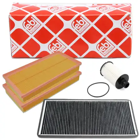 febi Filterset Filterpaket f&uuml;r LAND ROVER Range Rover 3 L322 5.0 4x4 375/510 PS