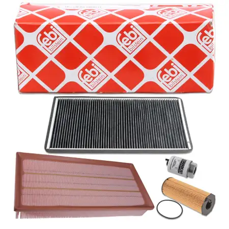 febi Filterset 4-tlg f&uuml;r LAND ROVER Range Rover 3 L322 3.6 D 4x4 272 PS ab Fgst. 7A000001