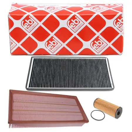 febi Filterset 3-tlg f&uuml;r LAND ROVER Range Rover 3 L322 3.6 D 4x4 272 PS ab Fgst. 7A000001