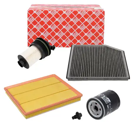 febi Filterset 4-tlg f&uuml;r FORD Transit / Custom V362 V363 2.0 EcoBlue 105-185 PS