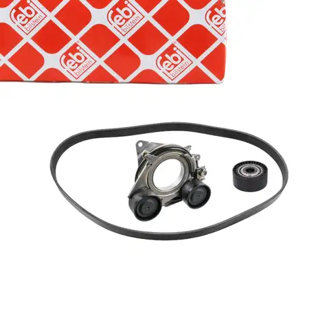 febi Keilrippenriemensatz Satz f&uuml;r MERCEDES-BENZ W205 A205 C205 S205 C257 W213 S213 M264